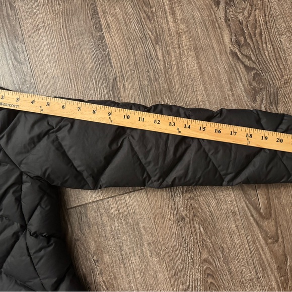 North Face 550 Long Black Puffer Coat - Picture 12 of 14
